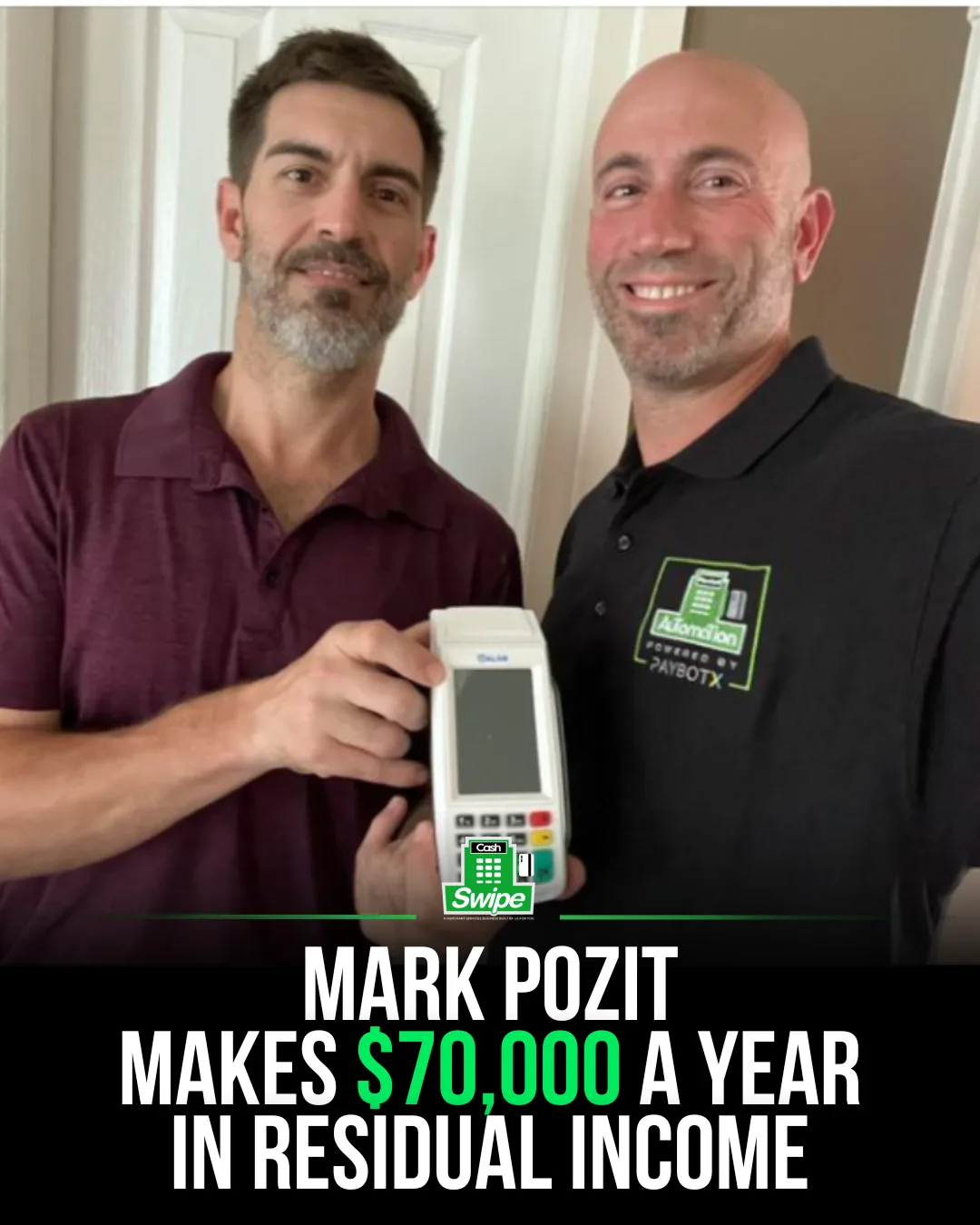 Mark P., Cashswipe operator